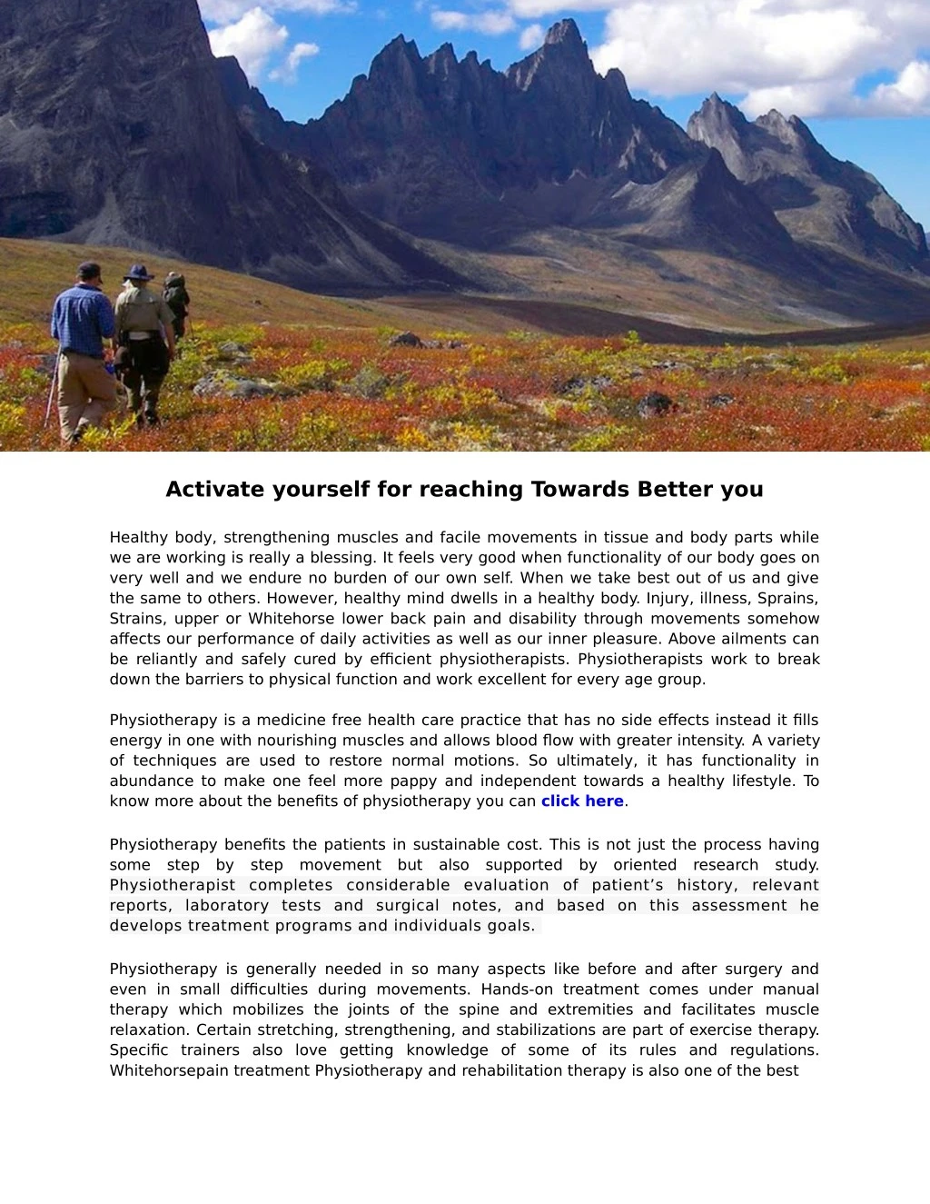 activate yourself for reaching towards better you