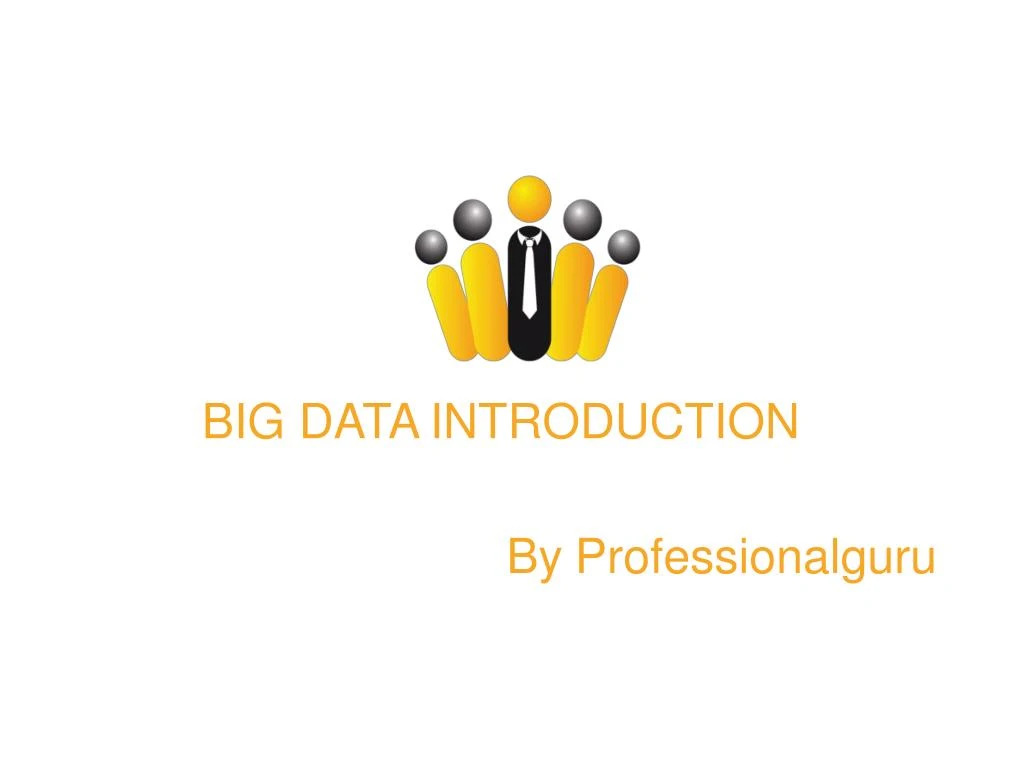 big data introduction by professionalguru