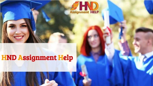 HND assignment help