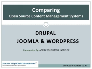 Content Management System - slide 1