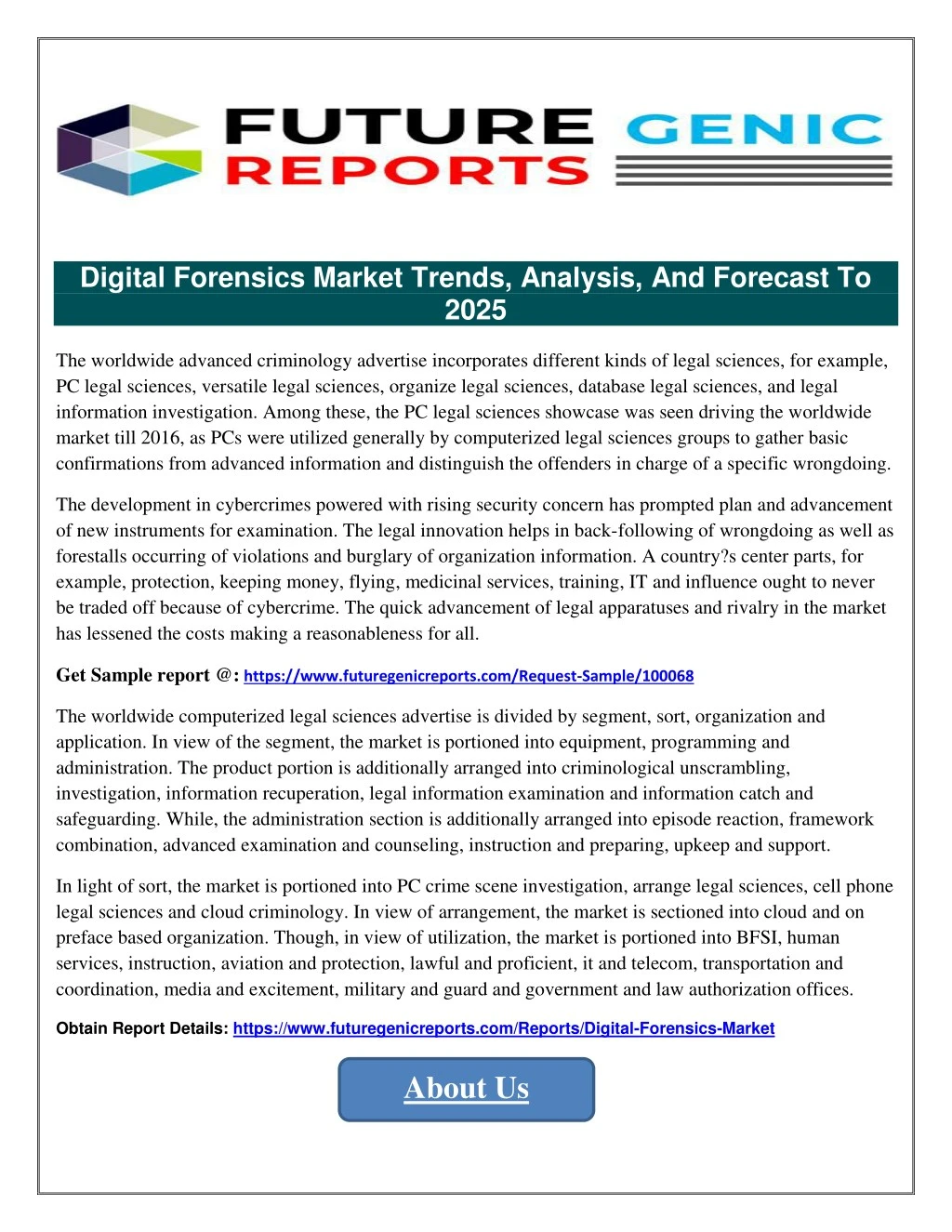 digital forensics market trends analysis