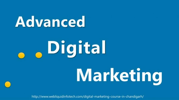 Digital Marketing Course in Chandigarh