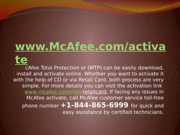 visit mcafee.com/activate for Instant mcafee activate Support