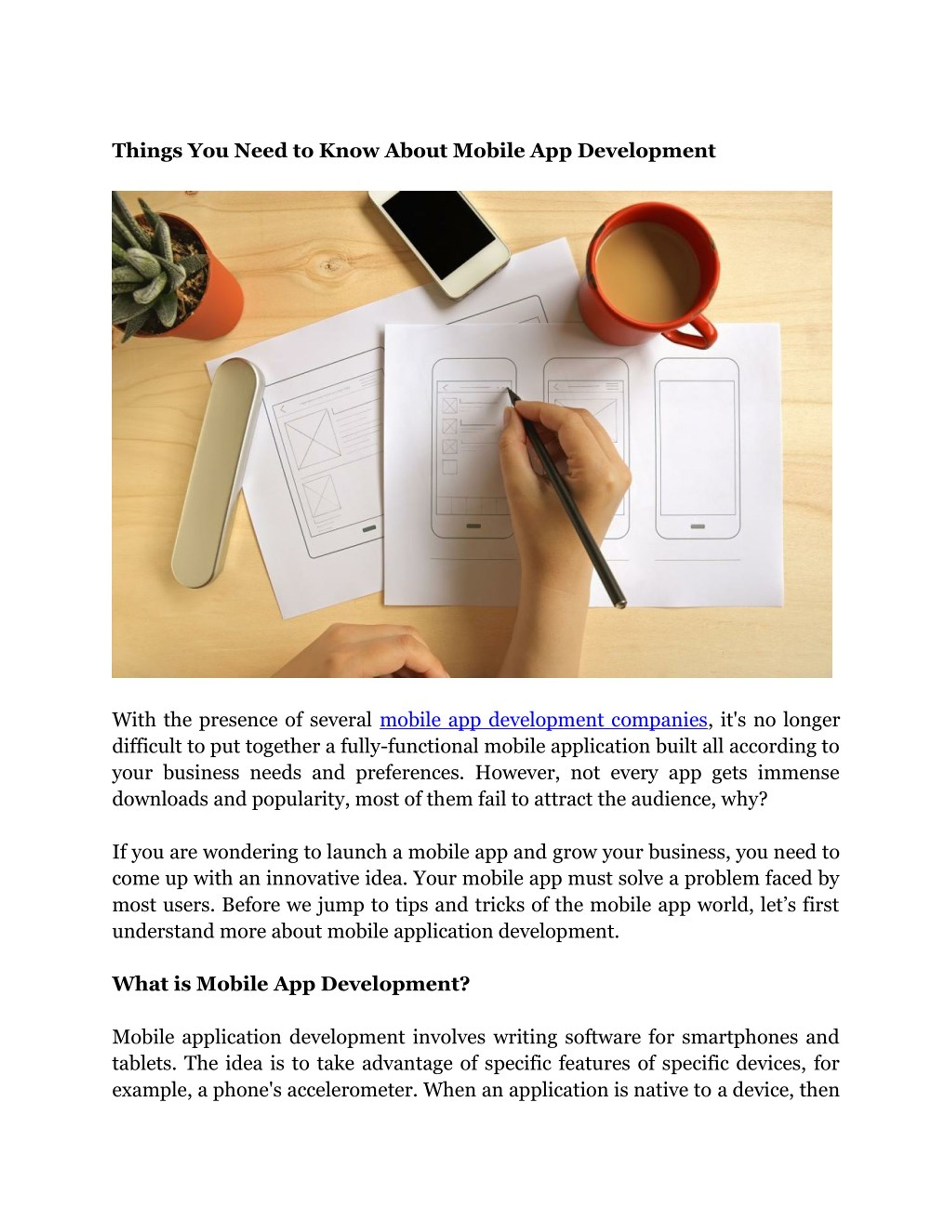 PPT - Things You Need to Know About Mobile App Development PowerPoint ...
