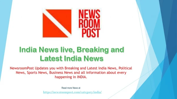 Breaking and Latest India News, India News Live | NewsroomPost