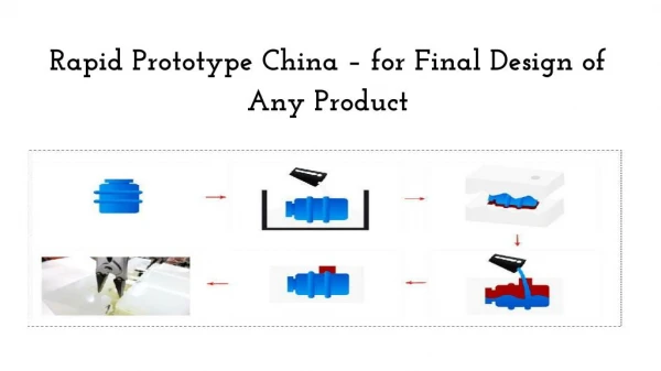 Rapid Prototype China for Final Design of Any Product