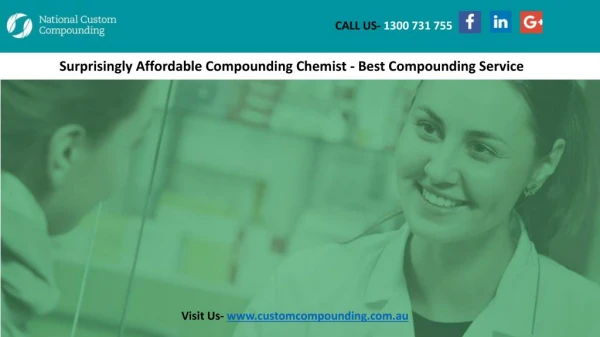 Surprisingly Affordable Compounding Chemist - Best Compounding Service