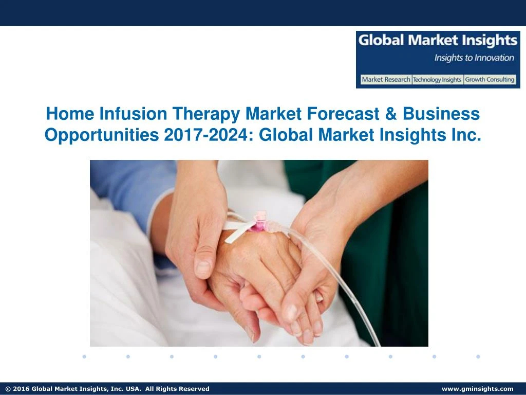 home infusion therapy market forecast business