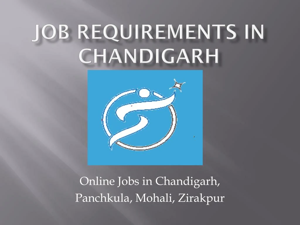 job requirements in chandigarh