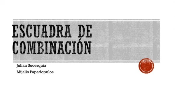 Escuadras