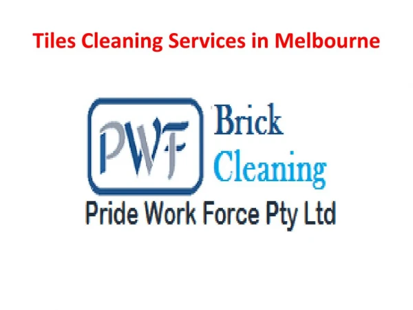 Tiles Cleaning Services in Melbourne | Tile Cleaning &amp Grout Cleaning