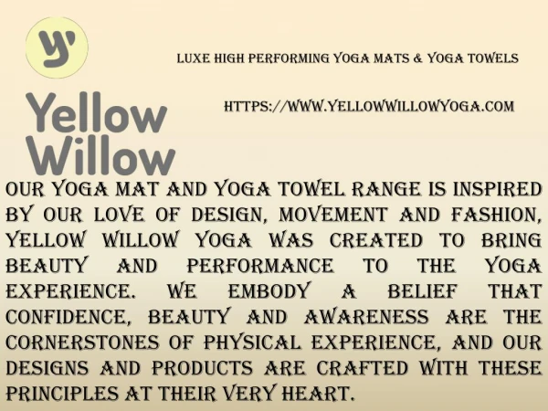 NOW WITH X-GRIP YOGA MATS & YOGA TOWELS