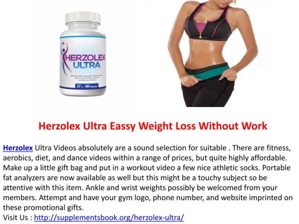 Herzolex Ultra - Burn Fat & Set Muscles On Utmost