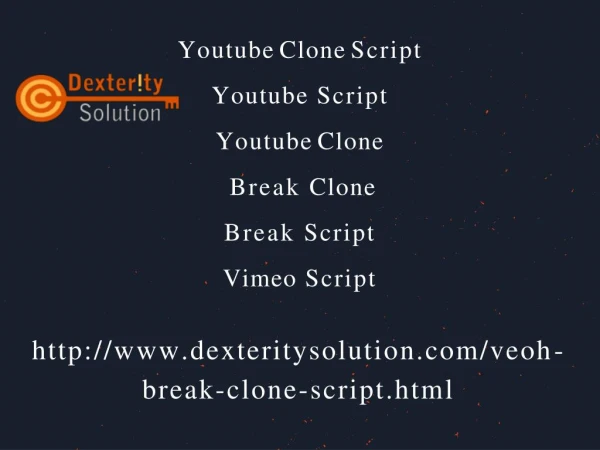 Break Clone - Break Script | Vimeo Script | Youtube Clone Script | Youtube Clone | Youtube Script