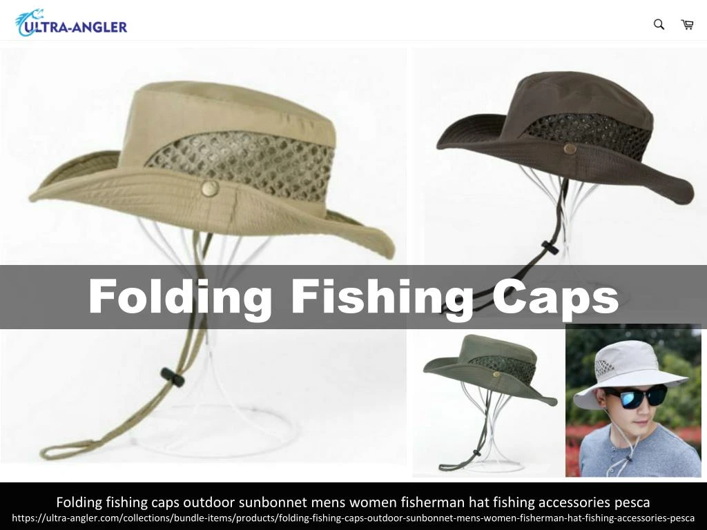 folding fishing caps