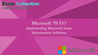 70-533 VCE - slide 1