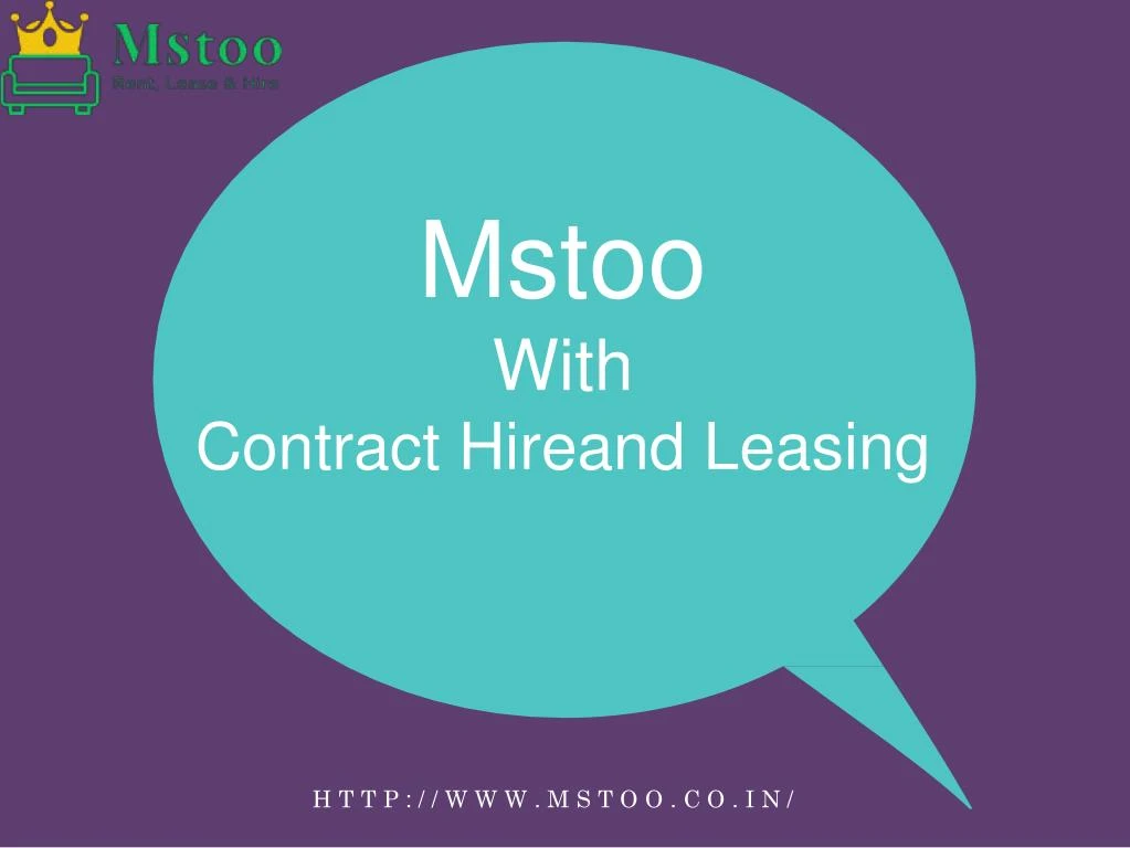 mstoo with contract hireand leasing
