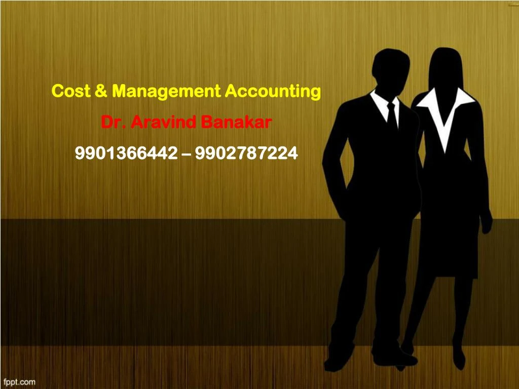 cost management accounting dr aravind banakar 9901366442 9902787224