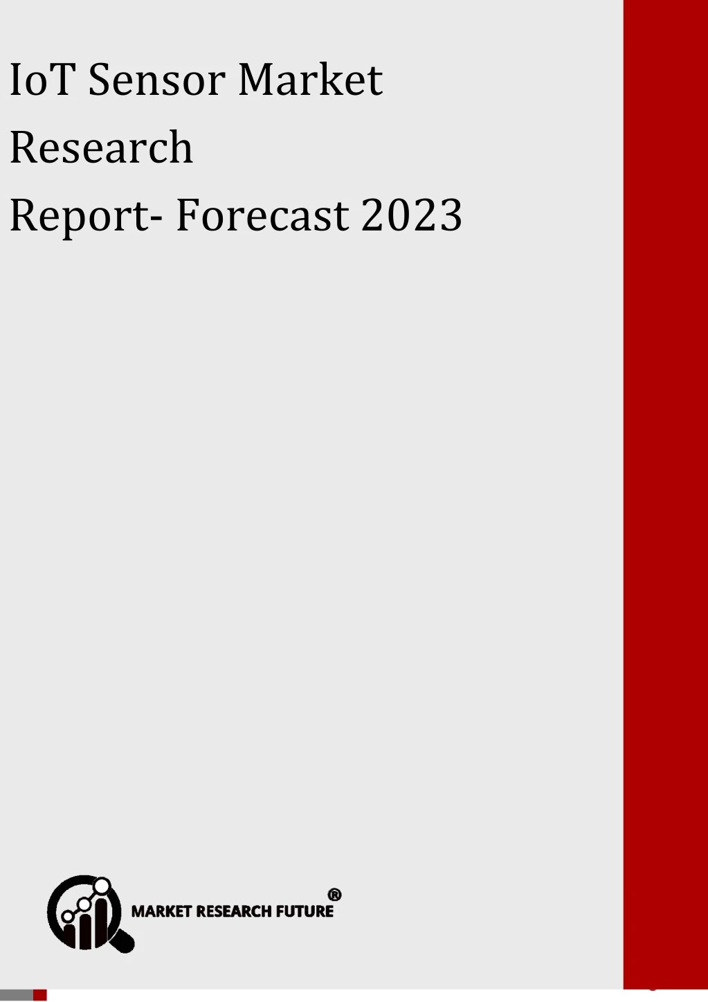 iot sensor market research report forecast 2023