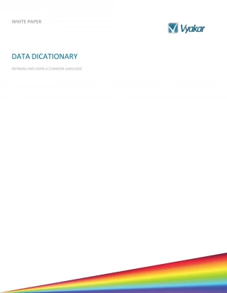 Data standardization - slide 1