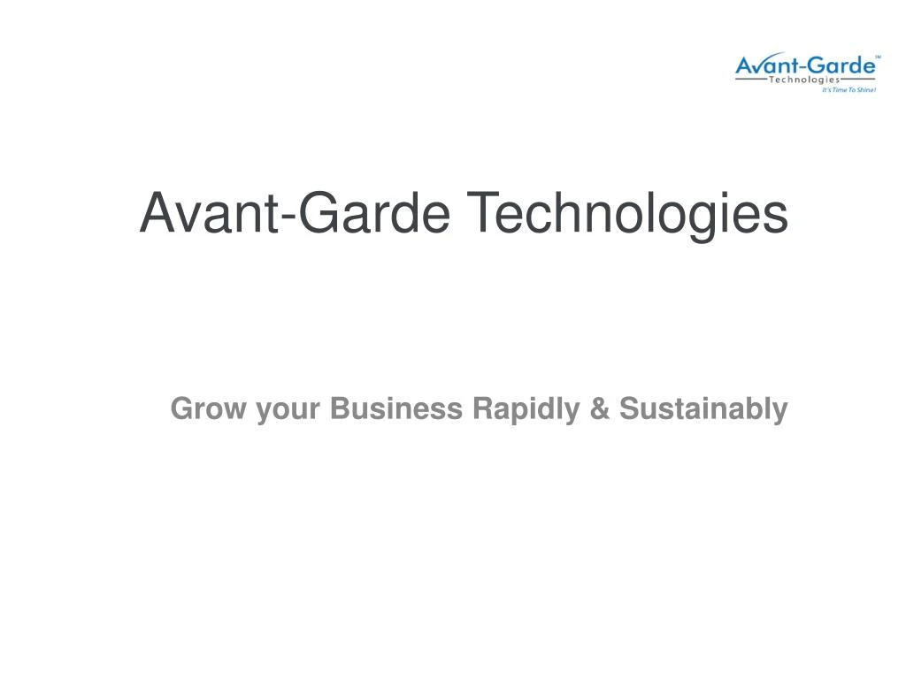 avant garde technologies