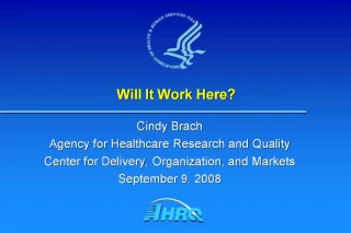 Will It Work Here - slide 1