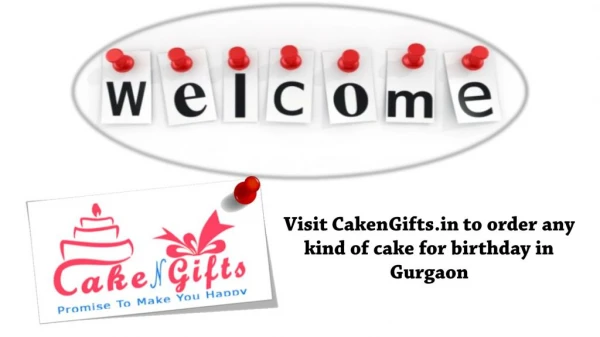 Visit cakengifts to order cake florists of any flavors in Gurgaon?