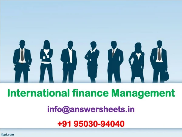 international finance management info@answersheets in 91 95030 94040