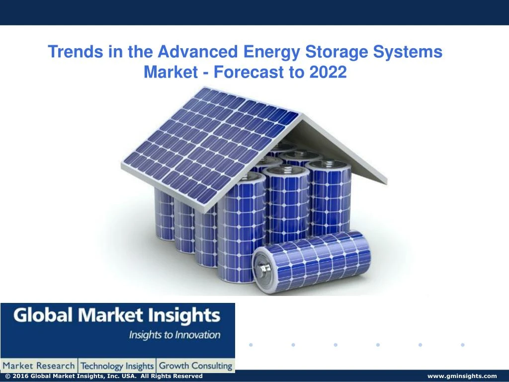trends in the advanced energy storage systems