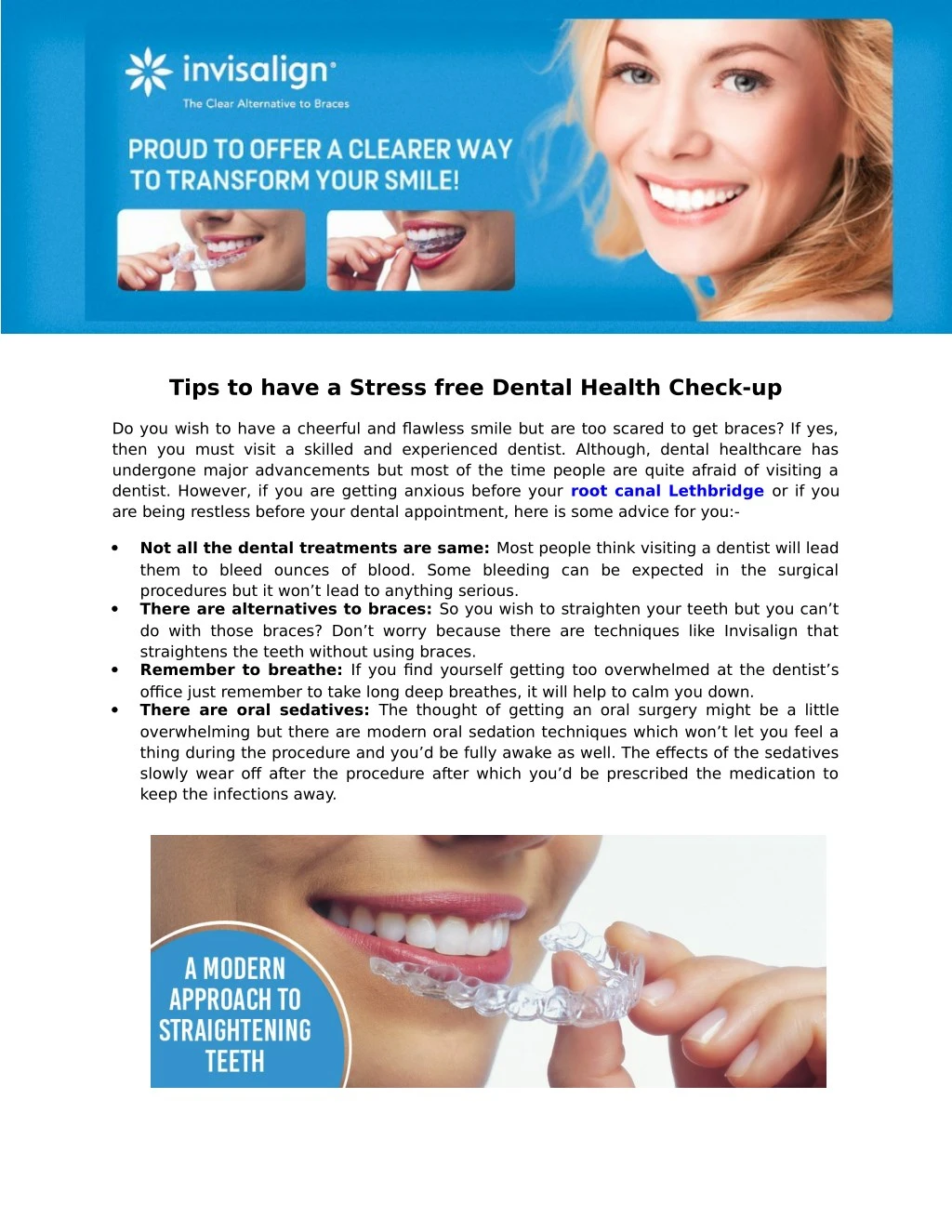 tips to have a stress free dental health check up