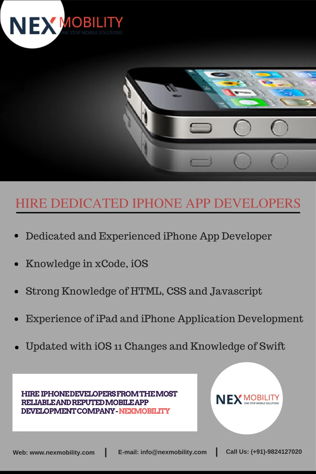 hire dedicated iphone app developers