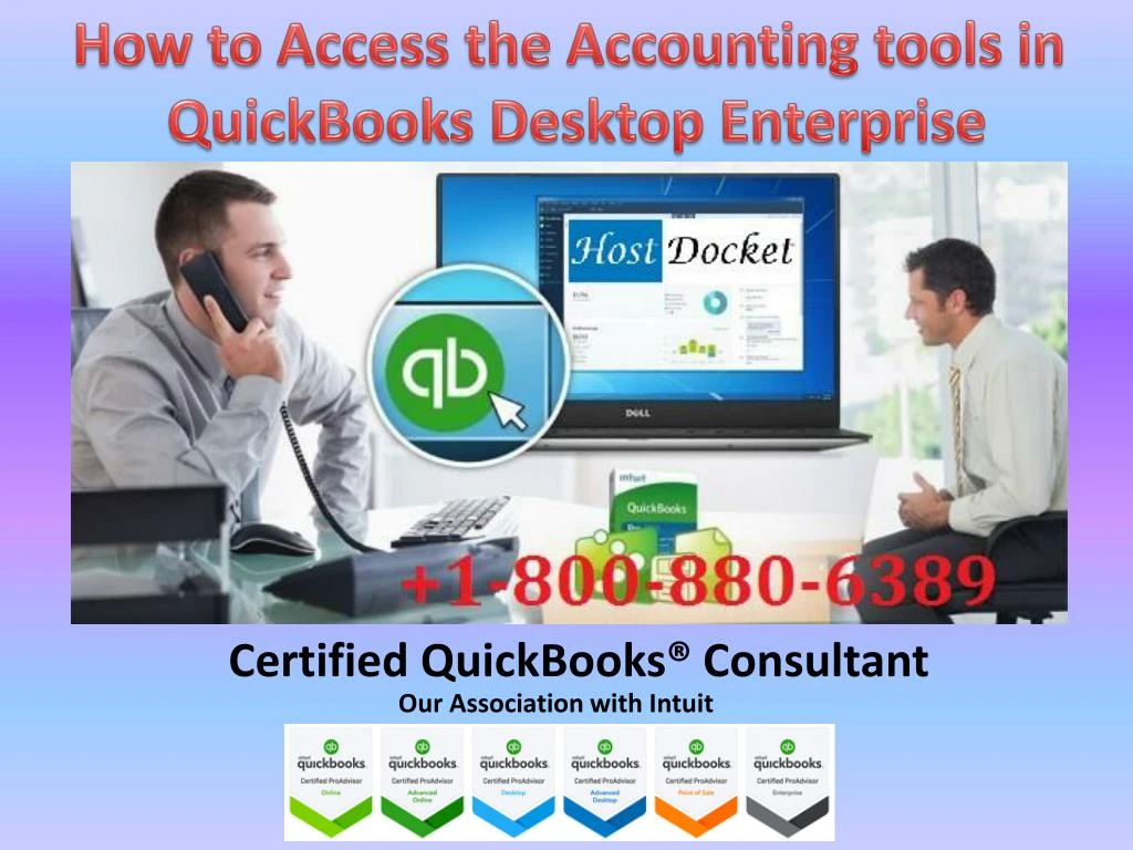 how to access the accounting tools in quickbooks