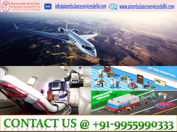 World Class of medical service by Panchmukhi Air Ambulance Service in Ranchi