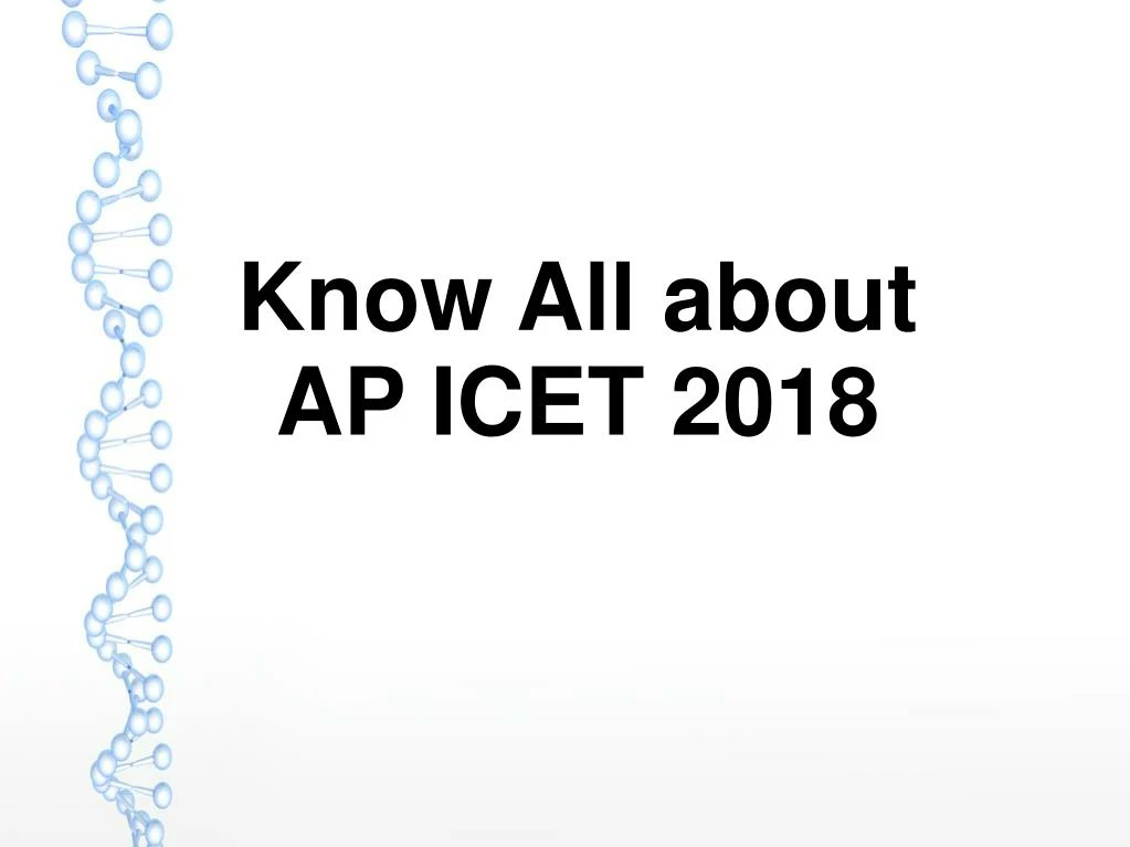 know all about ap icet 2018