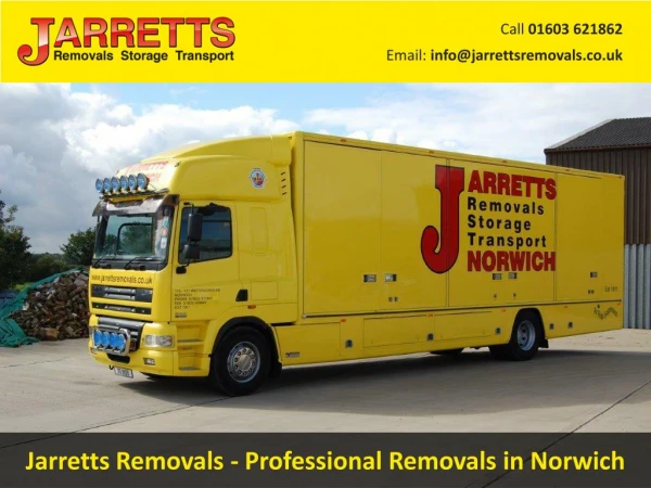 Jarretts Removals - Professional Removals in Norwich