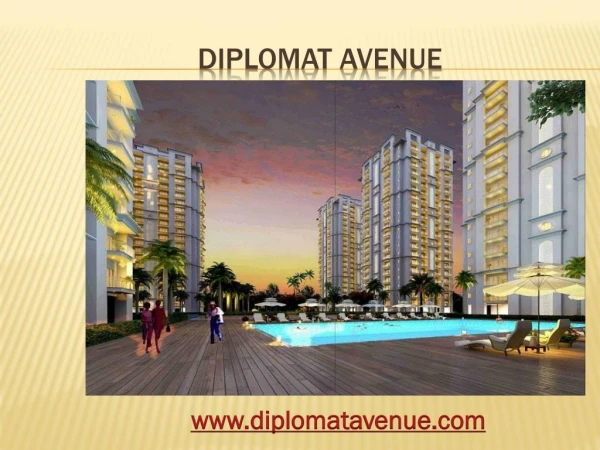 Diplomat Avenue is a good option for Investment in Dwarka Phase-2