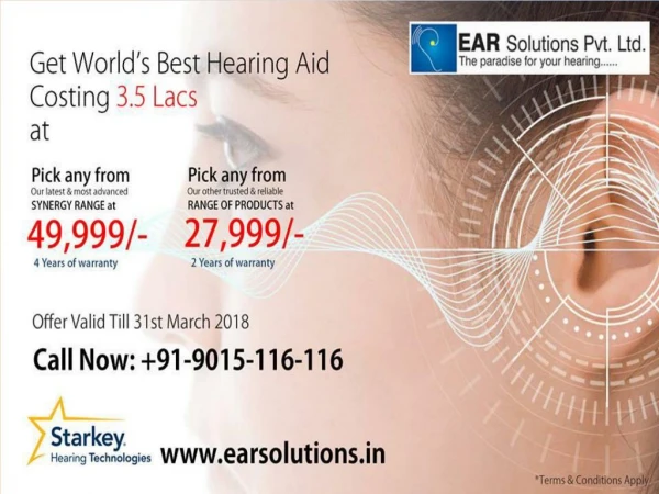 Avail 80% Off on World’s best Hearing Aid.