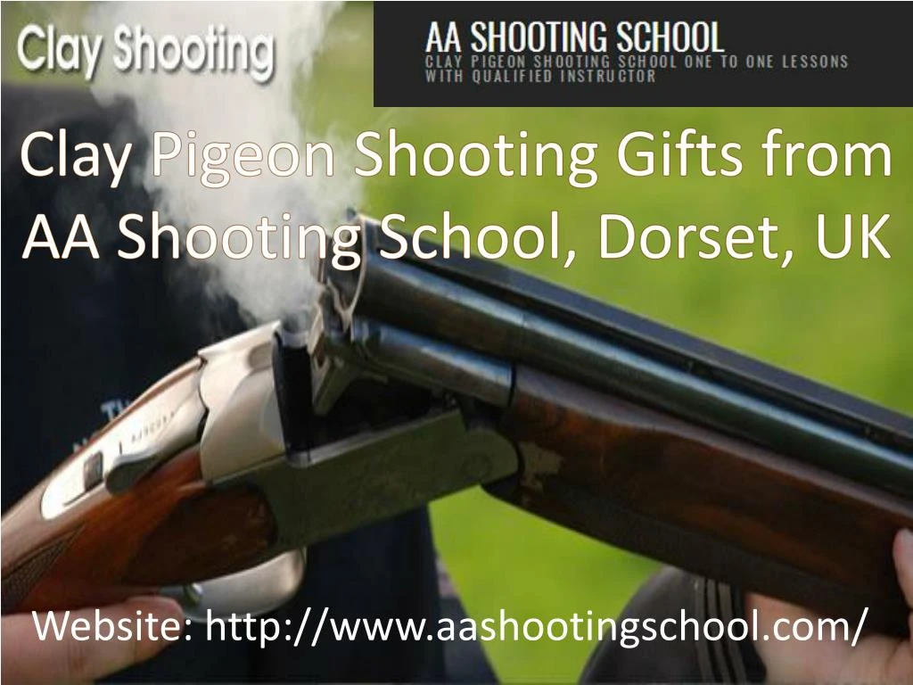 clay pigeon shooting gifts from aa shooting