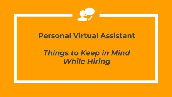 Virtual Personal Assistant - GetFriday