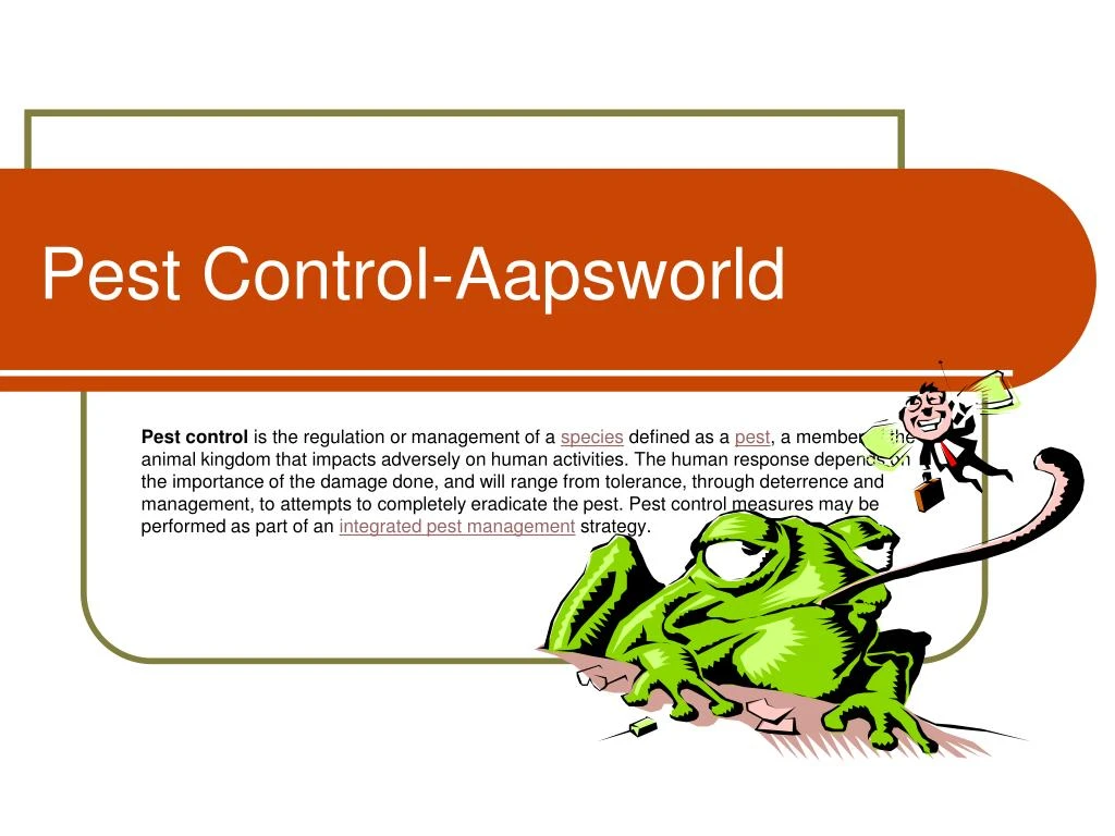 pest control aapsworld