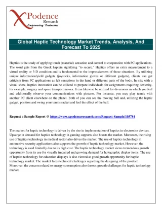 Haptic Technology Market - slide 1