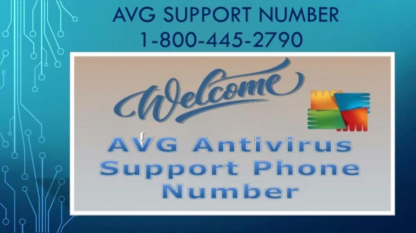 1-800-445-2790 AVG ANTIVIRUS SUPPORT NUMBER