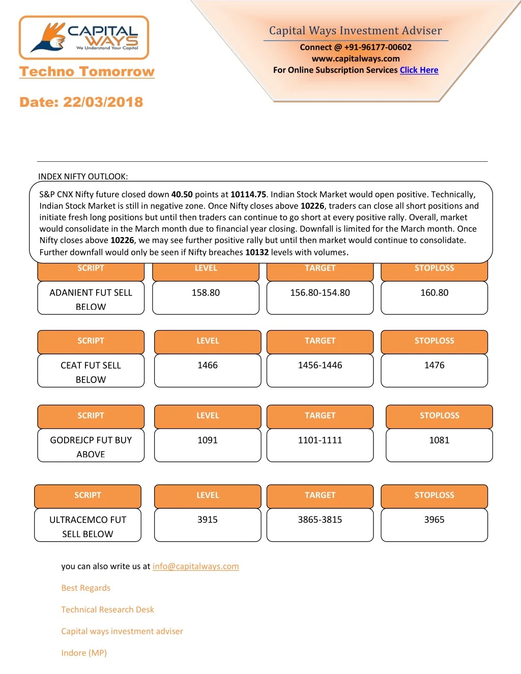 capital ways investment adviser