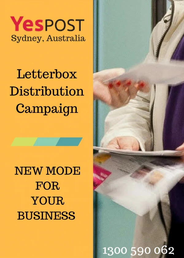 Letterbox Distribution - New Mode for Your Business Promotion
