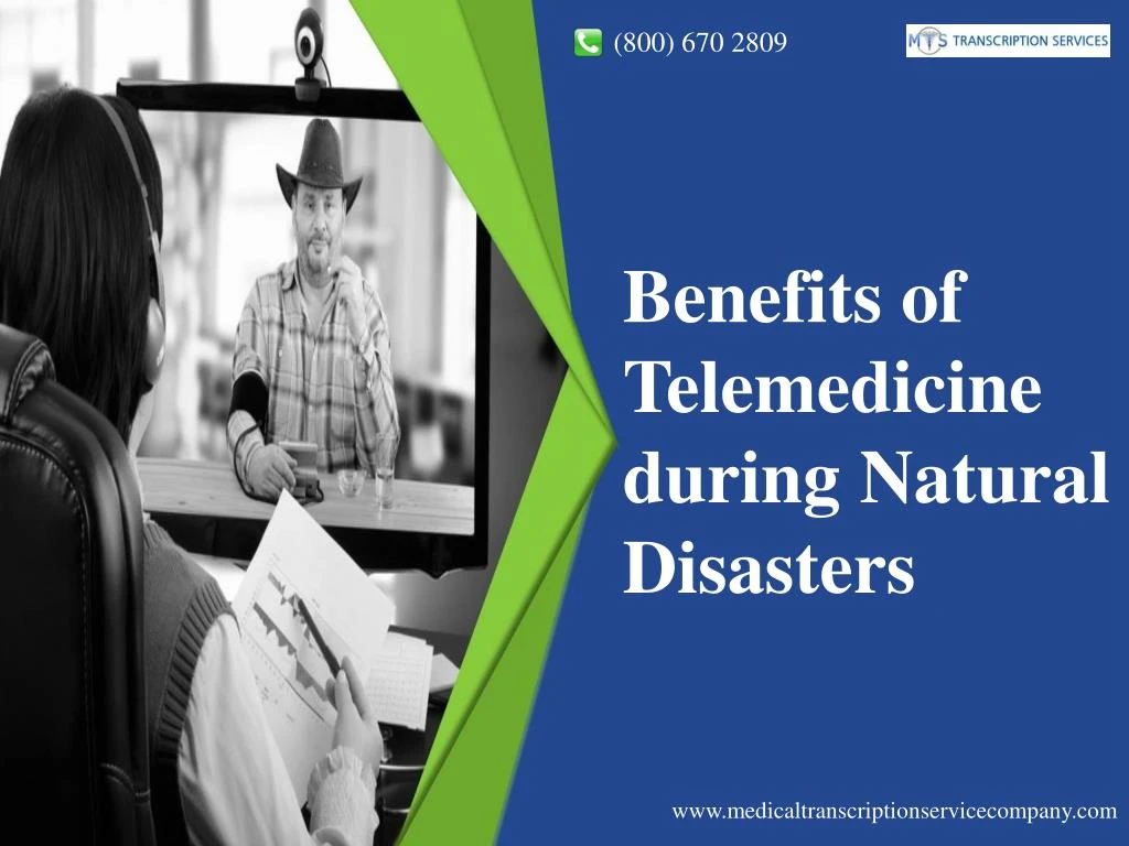 benefits of telemedicine during natural disasters