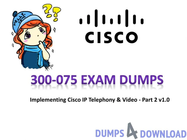 Cisco 300-075 dumps pdf | New Cisco 300-075 Test Questions with Verified Answers