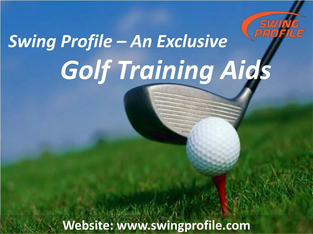 swing profile an exclusive golf training aids
