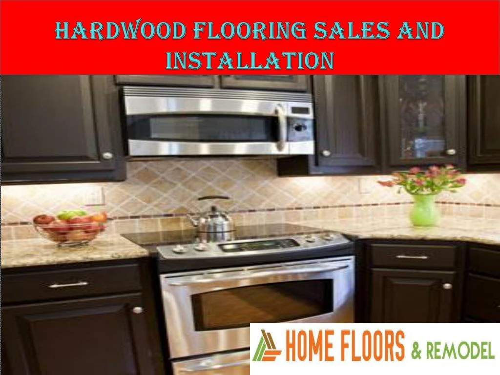 hardwood flooring sales and installation