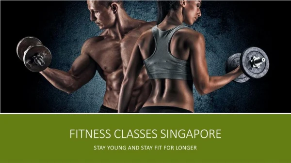 Fitness Classes Singapore