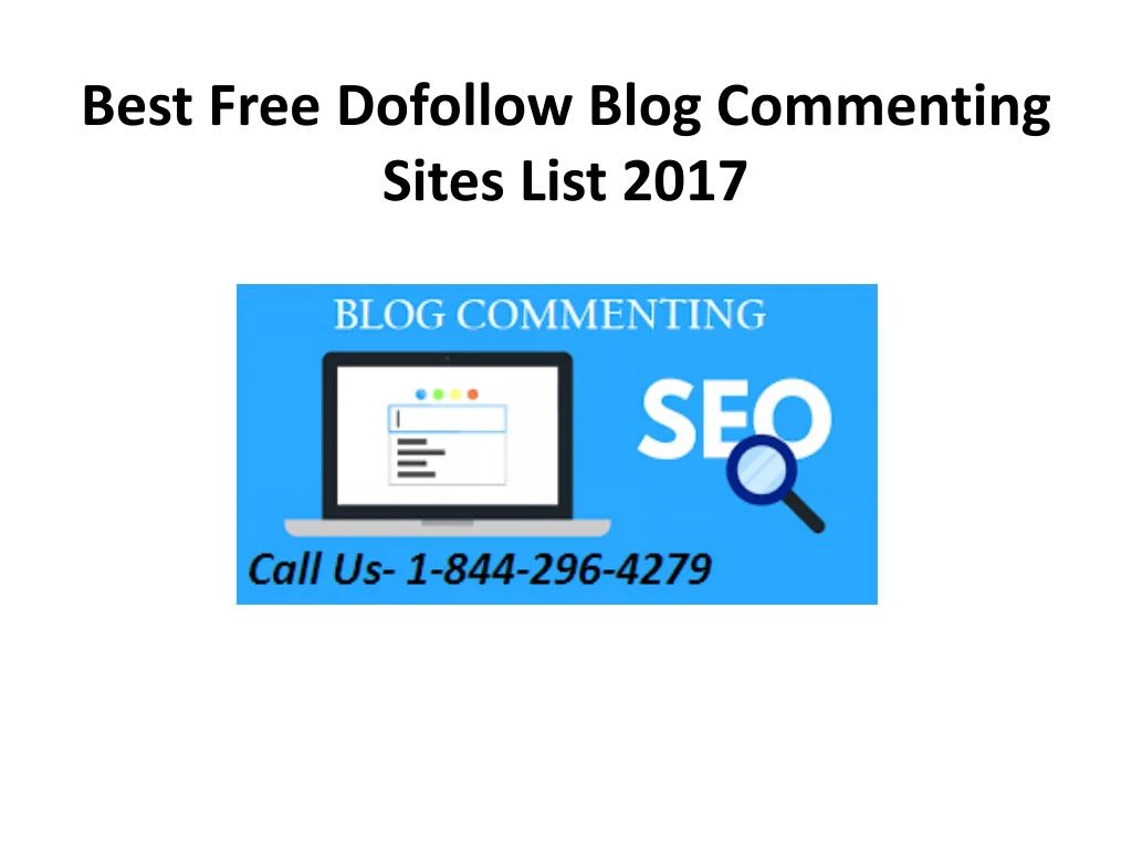 best free dofollow blog commenting sites list 2017